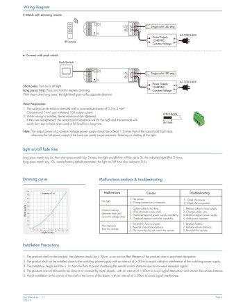 CONTROLADOR TENSION CONSTANTE V1-L   12-48V PULSADOR & RF